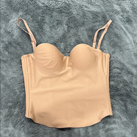 SKIMS Tan bustier corset Top - Picture 1 of 3
